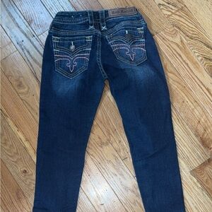 Rock Revival Dark Blue Skinny Jeans